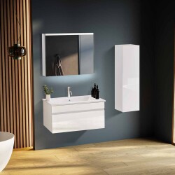 BADELLA Maya 3985 V32 Banyo Dolabı 85 cm - 1