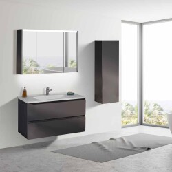 BADELLA Maya 55100 V32 Banyo Dolabı 100 cm - 1