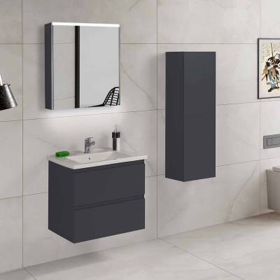 BADELLA Maya 5565 V32 Banyo Dolabı 65 cm - 1