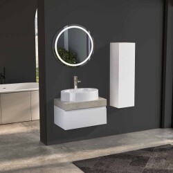 BADELLA Moderno 2865 V31 Banyo Dolabı 65 cm - 1