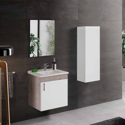 BADELLA Parite 5555 V31 Banyo Dolabı 55 cm - 1