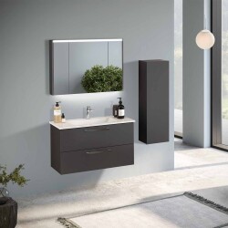 BADELLA Pure 55100 V31 Banyo Dolabı 100 cm - 1