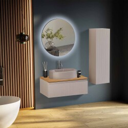 BADELLA Royal 28100 V32 Banyo Dolabı 100 cm - 1